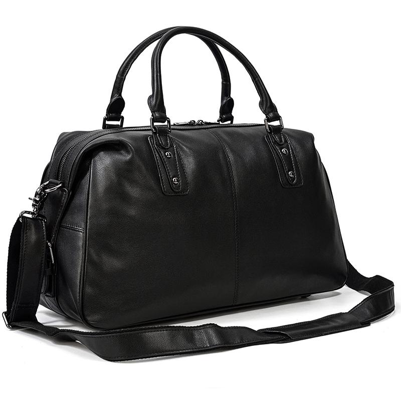 Justin - Luxurious Soft Cowhide Leather Travel Tote