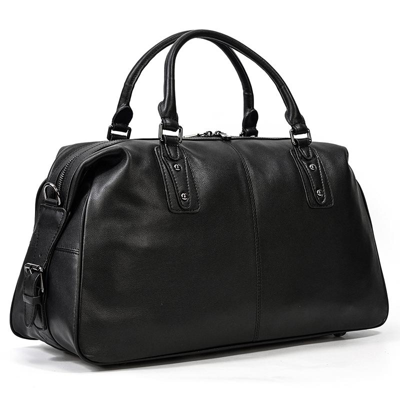 Justin - Luxurious Soft Cowhide Leather Travel Bag
