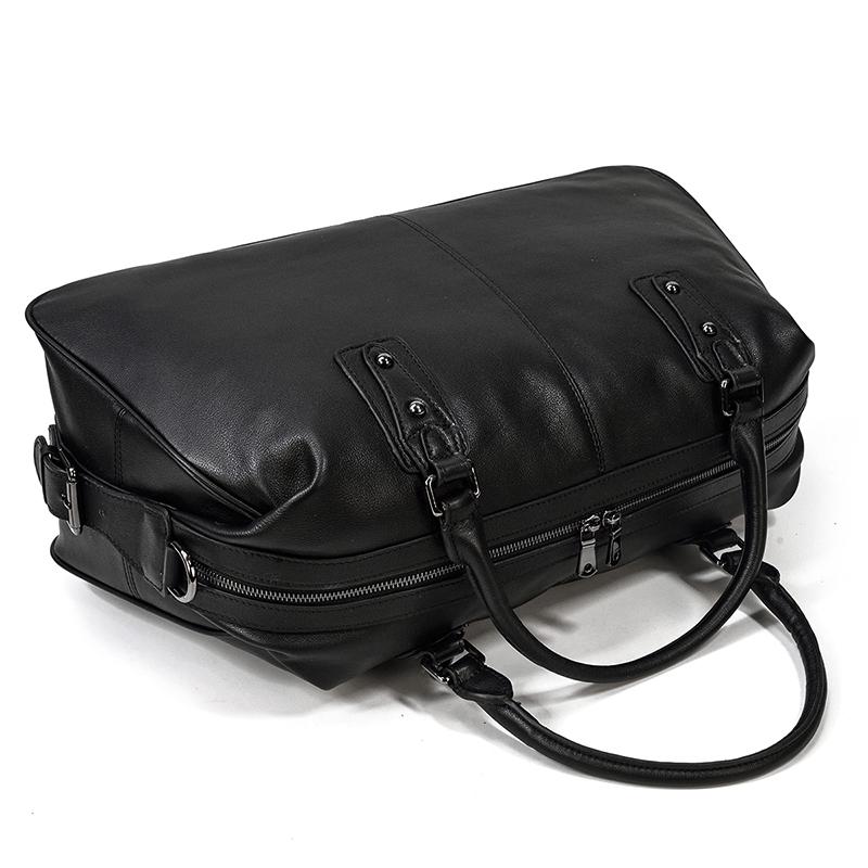 Justin - Luxurious Soft Cowhide Leather Travel Bag