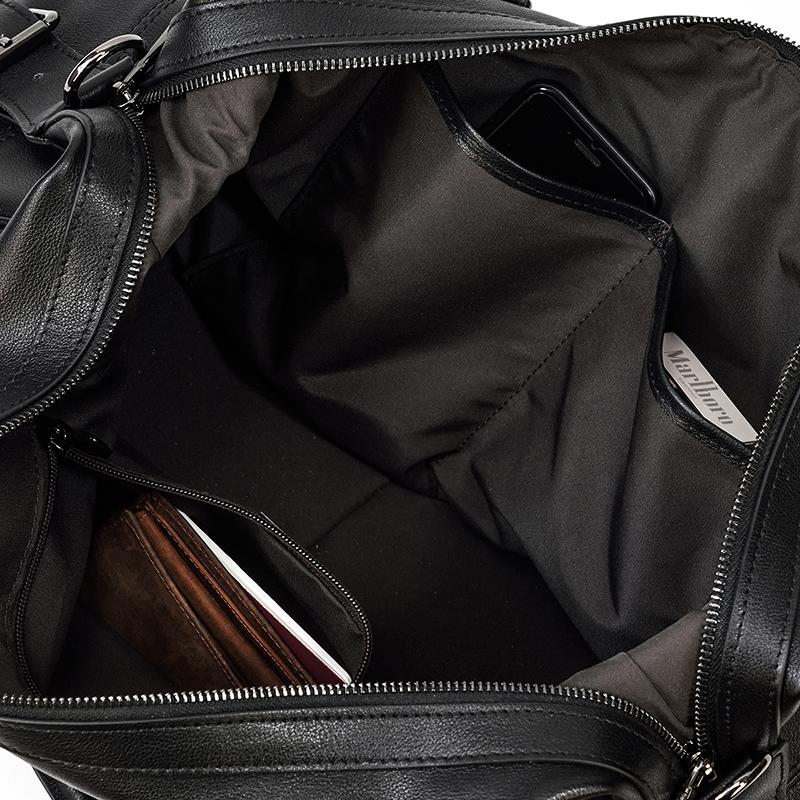 Justin - Luxurious Soft Cowhide Leather Travel Tote