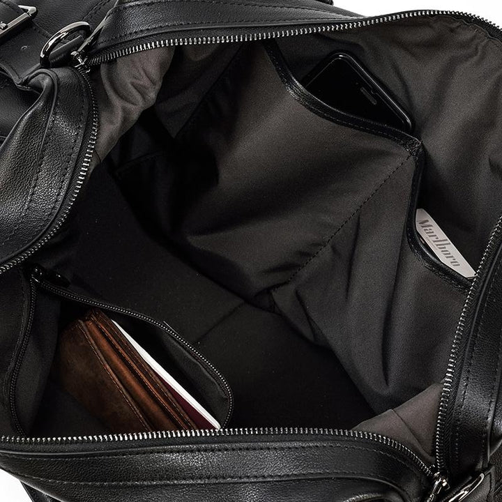 Justin - Luxurious Soft Cowhide Leather Travel Tote