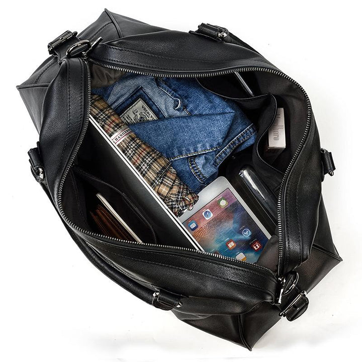 Justin - Luxurious Soft Cowhide Leather Travel Bag