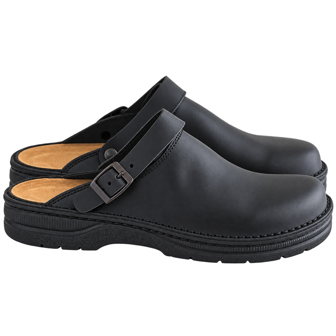Estrild | Buckled Slip-On Clogs