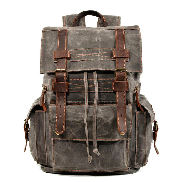 Brian - Spacious Canvas Backpack