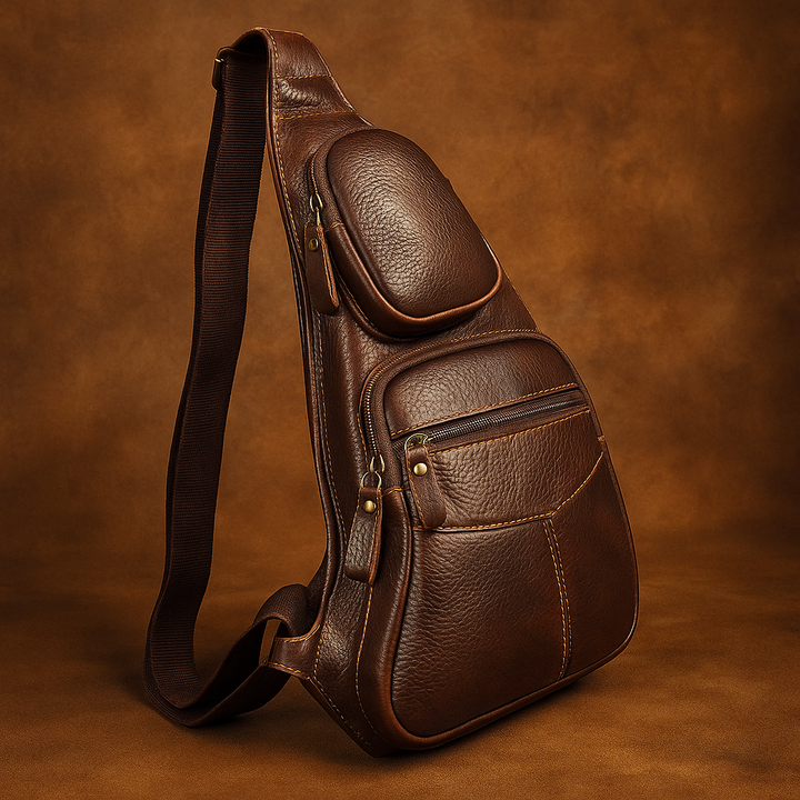 Zachary - Men's Retro Leather Crossbody Bag