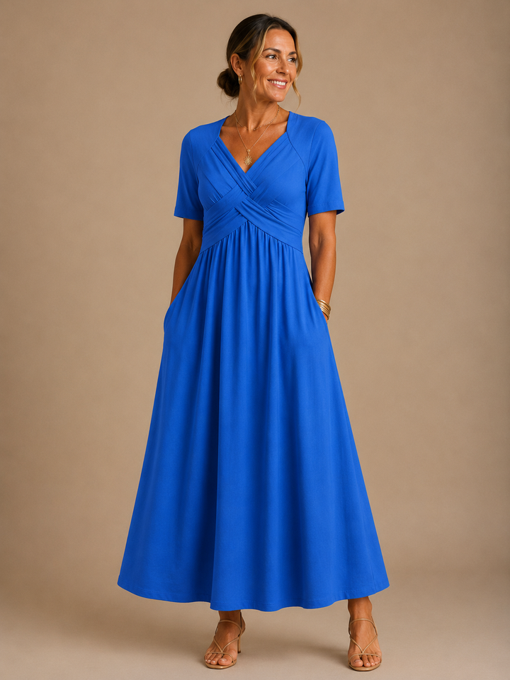 Angeli™ - Elegant Midi Dress