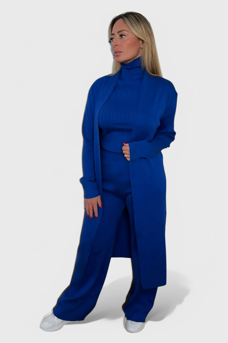 Mahalia 3-Piece Soft Knit Ensemble with Chic Design