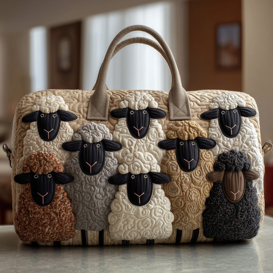 Marthe™ | Sheep Serenity Quilted Weekend Bag