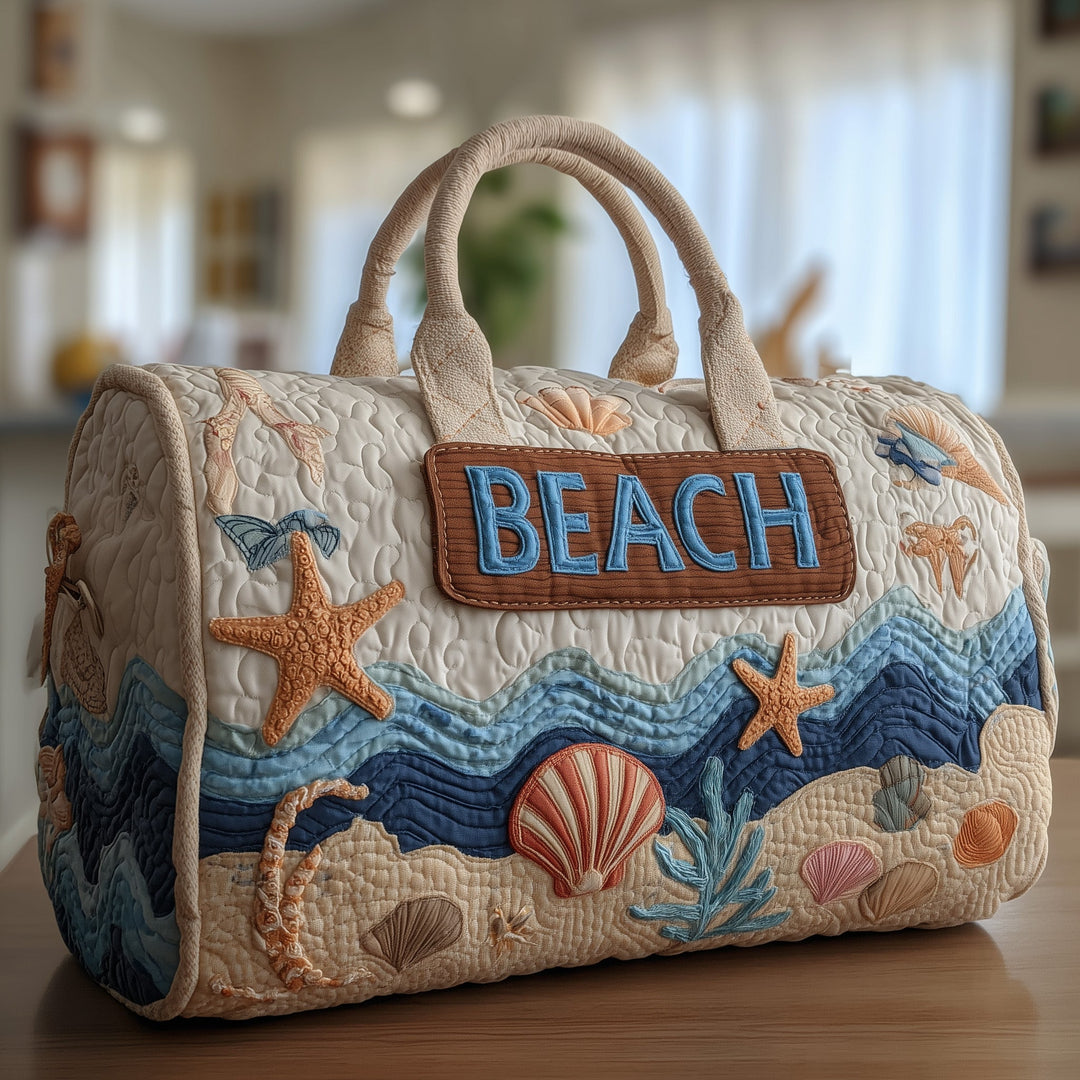 Margriet™ | Tropical Beach Quilted Weekend Bag