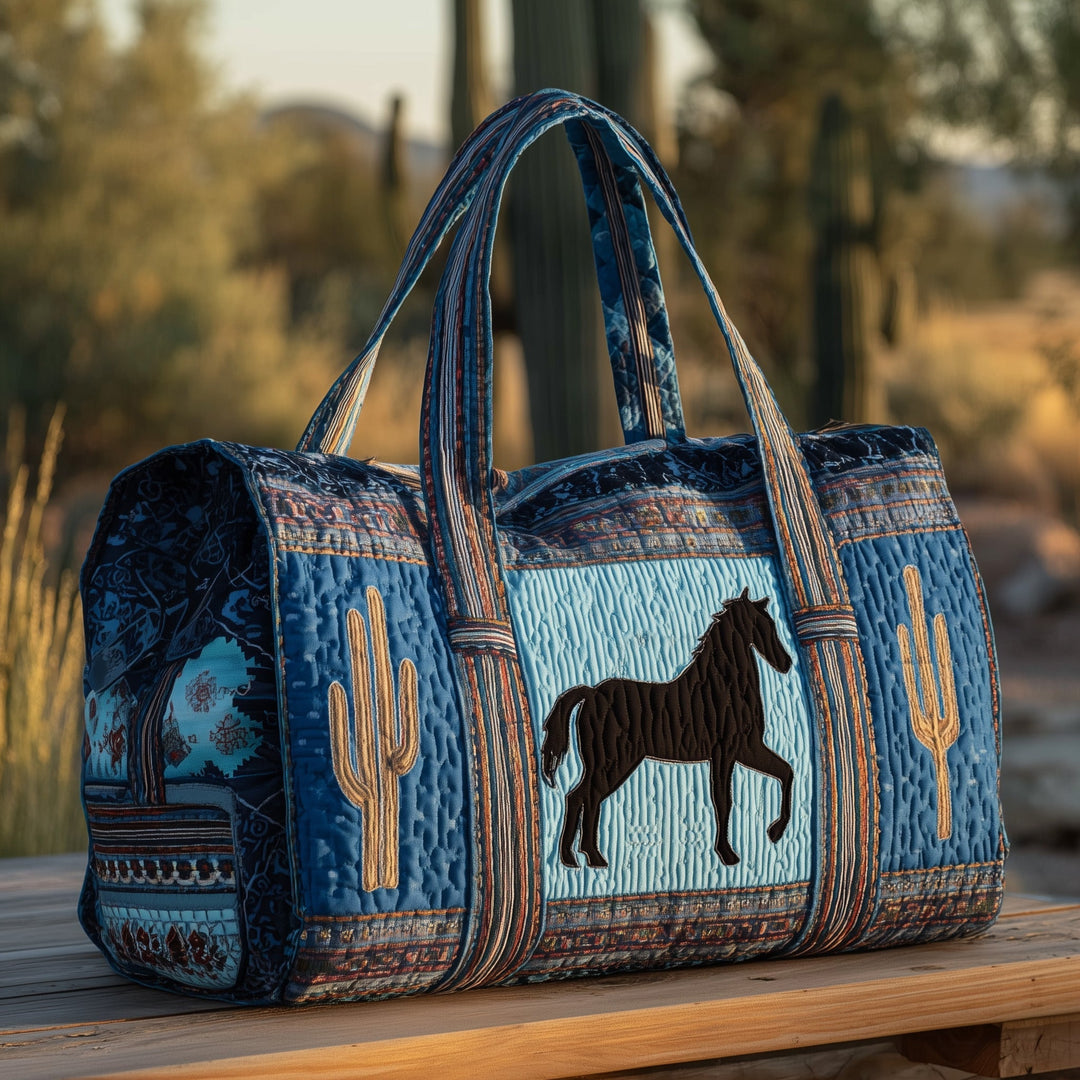 Zofia™ | Running Horse Tapestry Quilted Weekend Bag