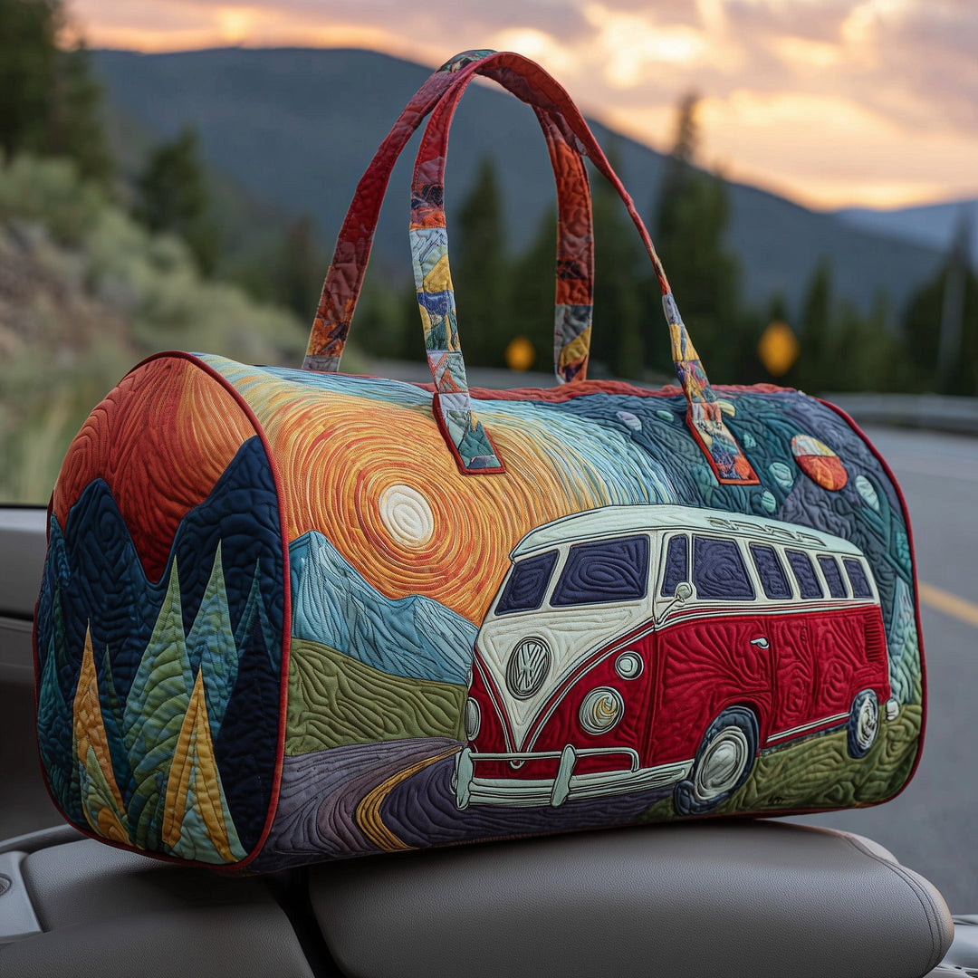 Arnaude™ | Hippie Van Quilted Weekend Bag