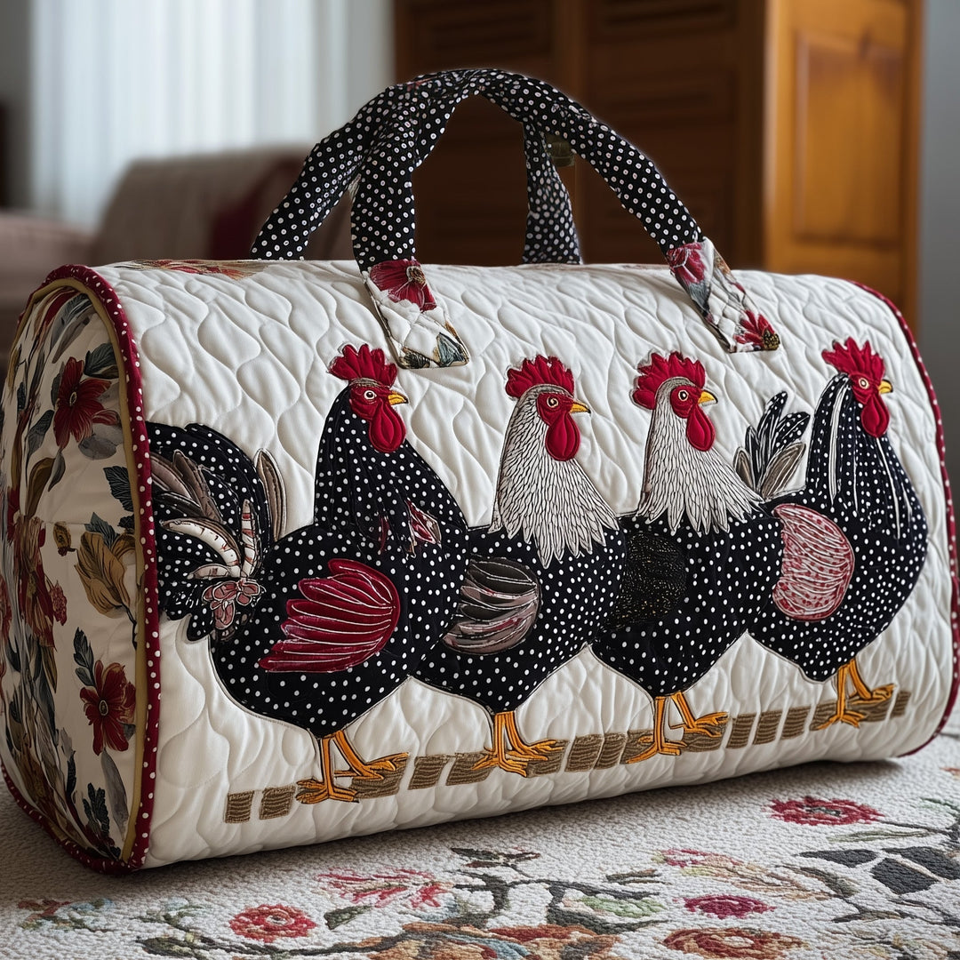 Olympe™ | Chicken Quilted Weekend Bag