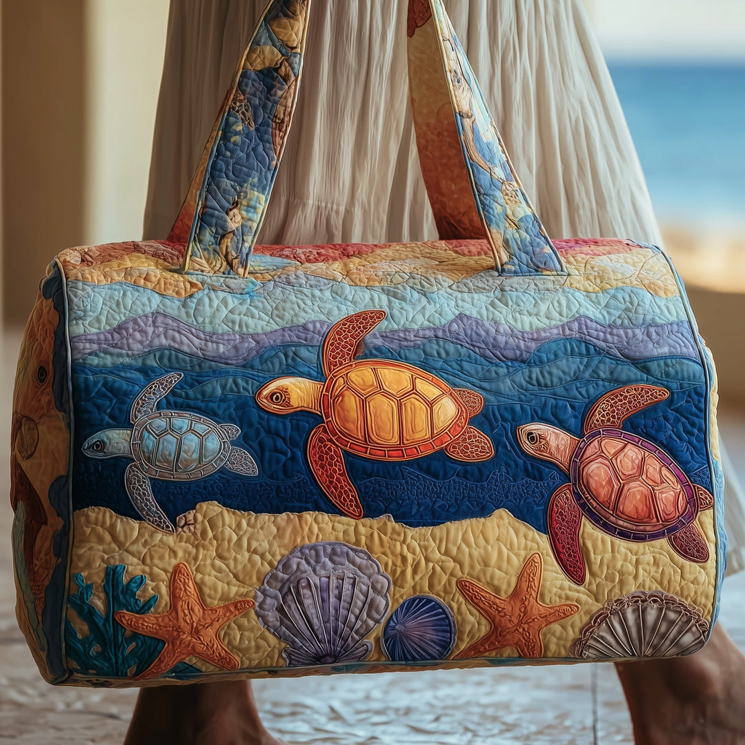 Micheline™ | Turtle Quilted Weekend Bag