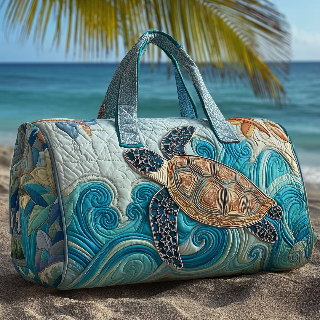 Hermina™ | Turtle Quilted Weekend Bag