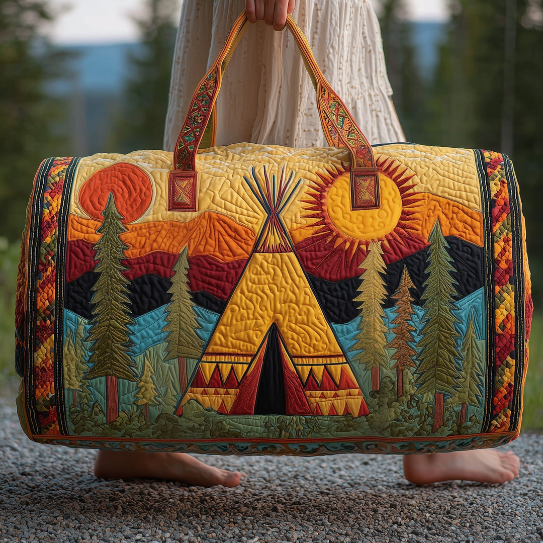 Enrica™ | Tribal Comfort Quilted Weekend Bag