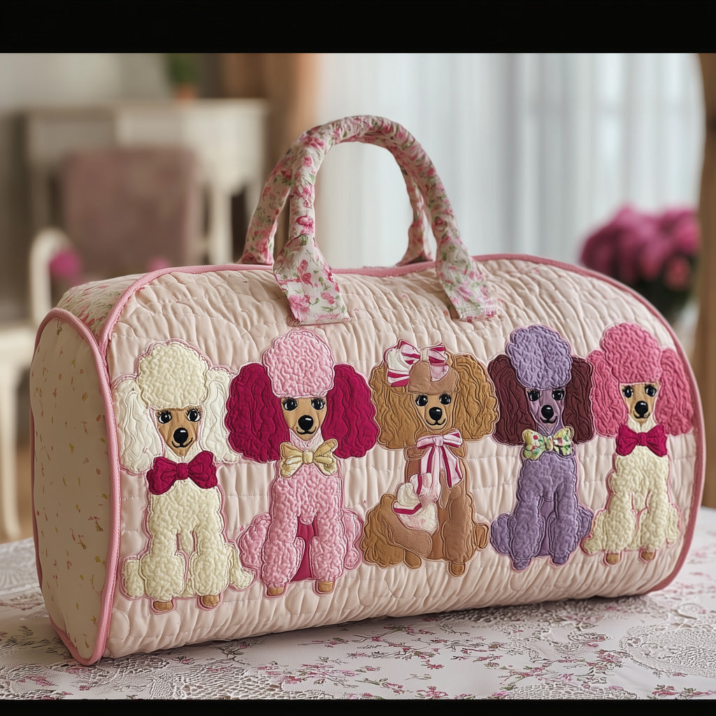 Ailsa™ | Poodles Quilted Weekend Bag