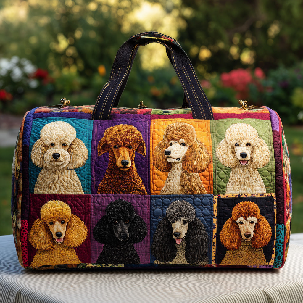 Agnete™ | Poodles Quilted Weekend Bag