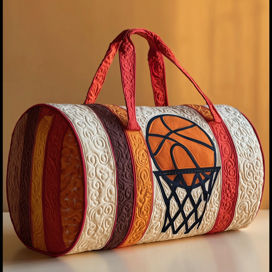 Ninon™ | Basketball Quilted Weekend Bag