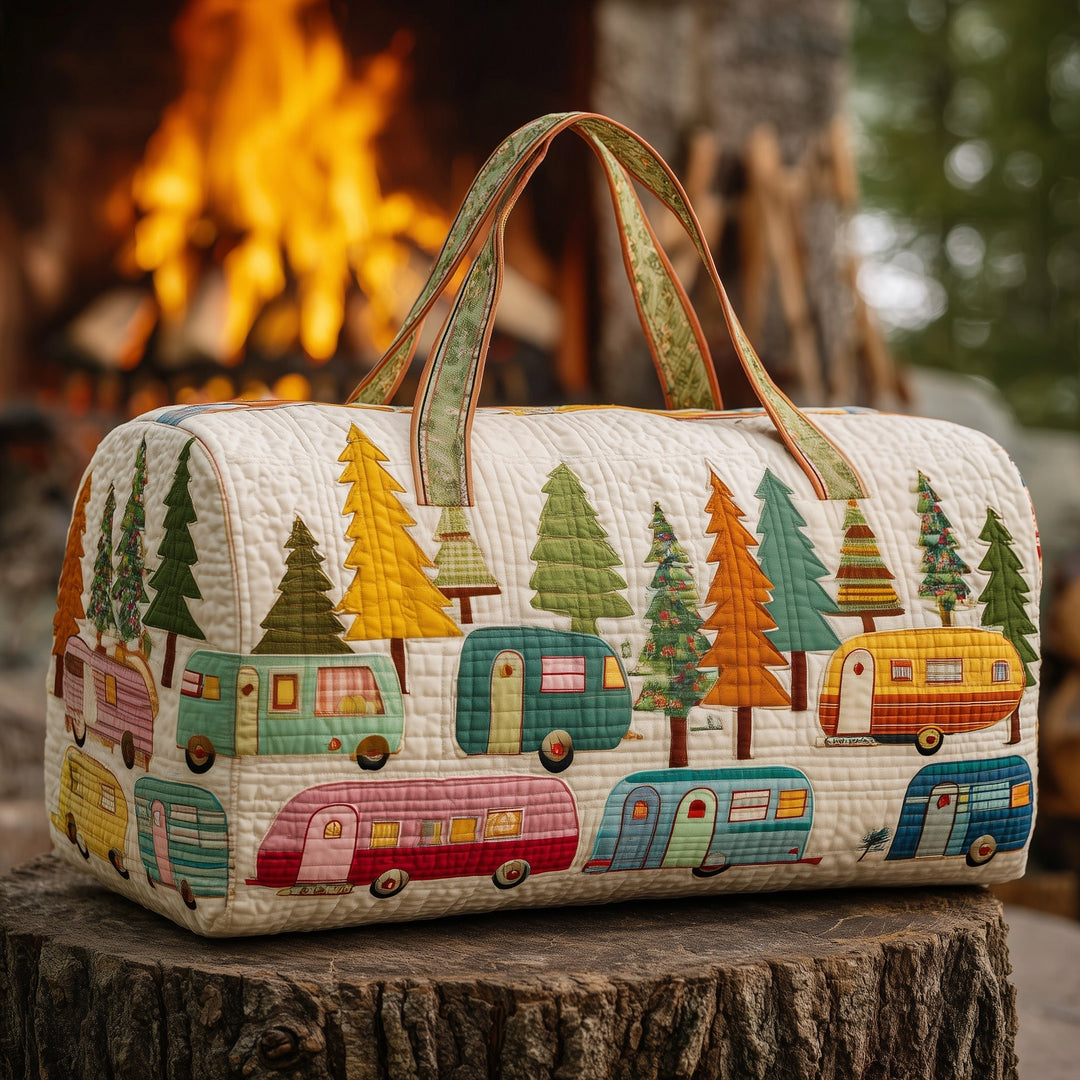 Hebe™ | Cozy Camper Quilted Weekend Bag