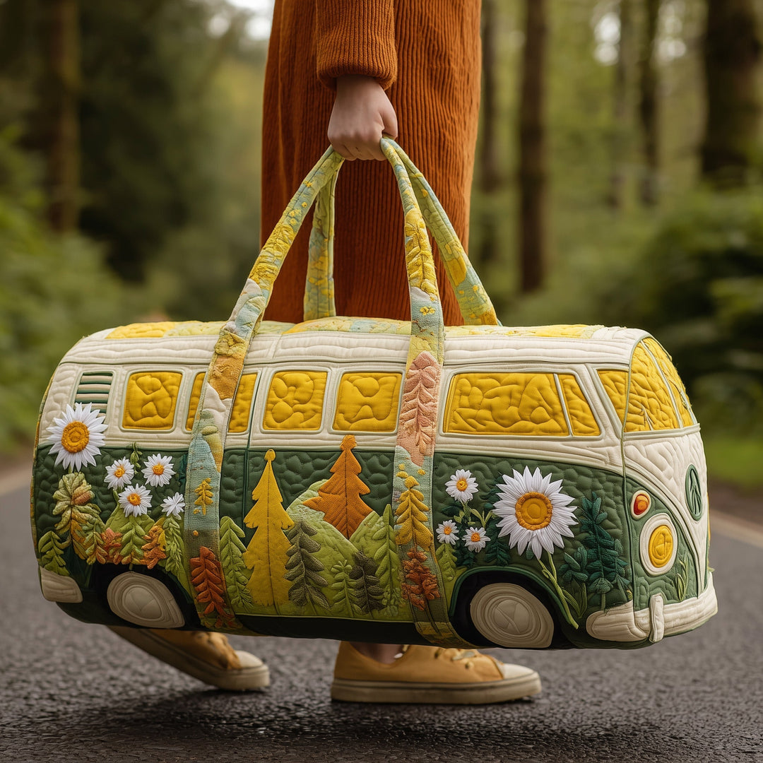 Laetitia™ | Hippie Van Quilted Weekend Bag