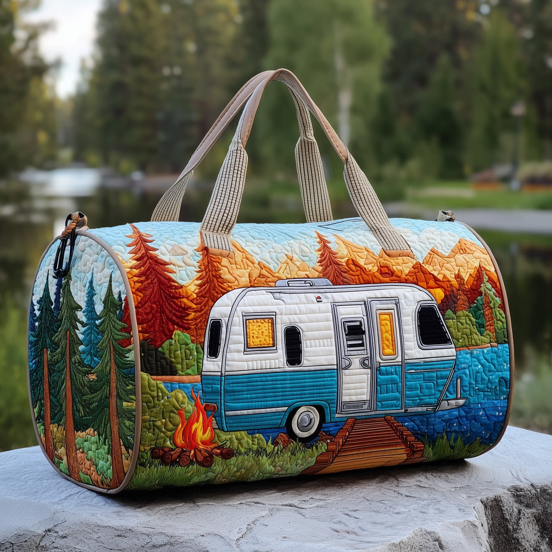 Elvire™ | Cozy Camper Quilted Weekend Bag