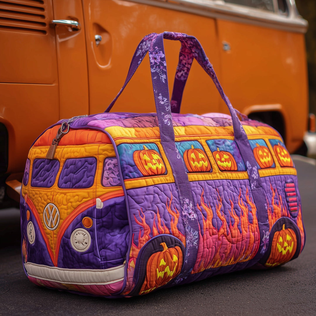 Stefanie™ | Spooky Van Quilted Weekend Bag