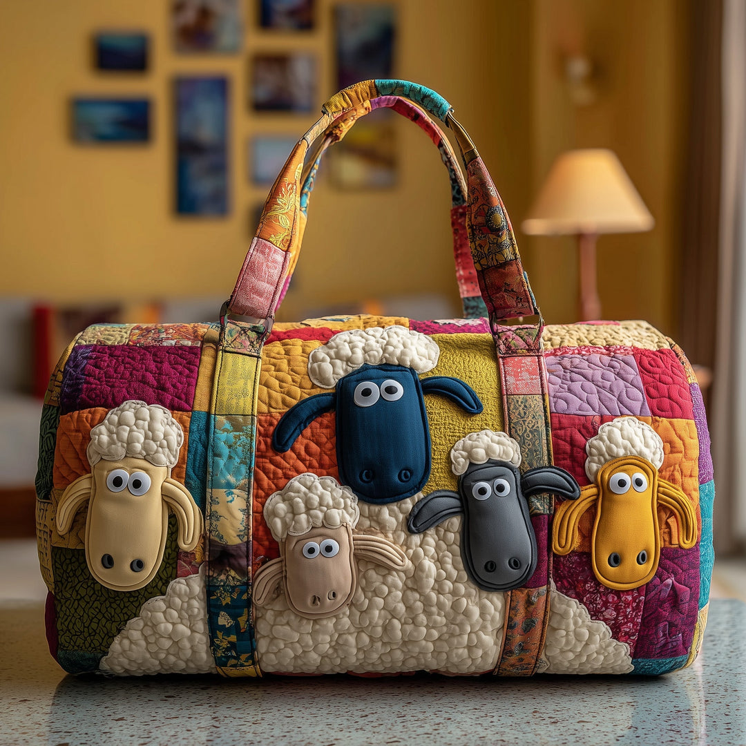 Francine™ | Funky Sheep Quilted Weekend Bag