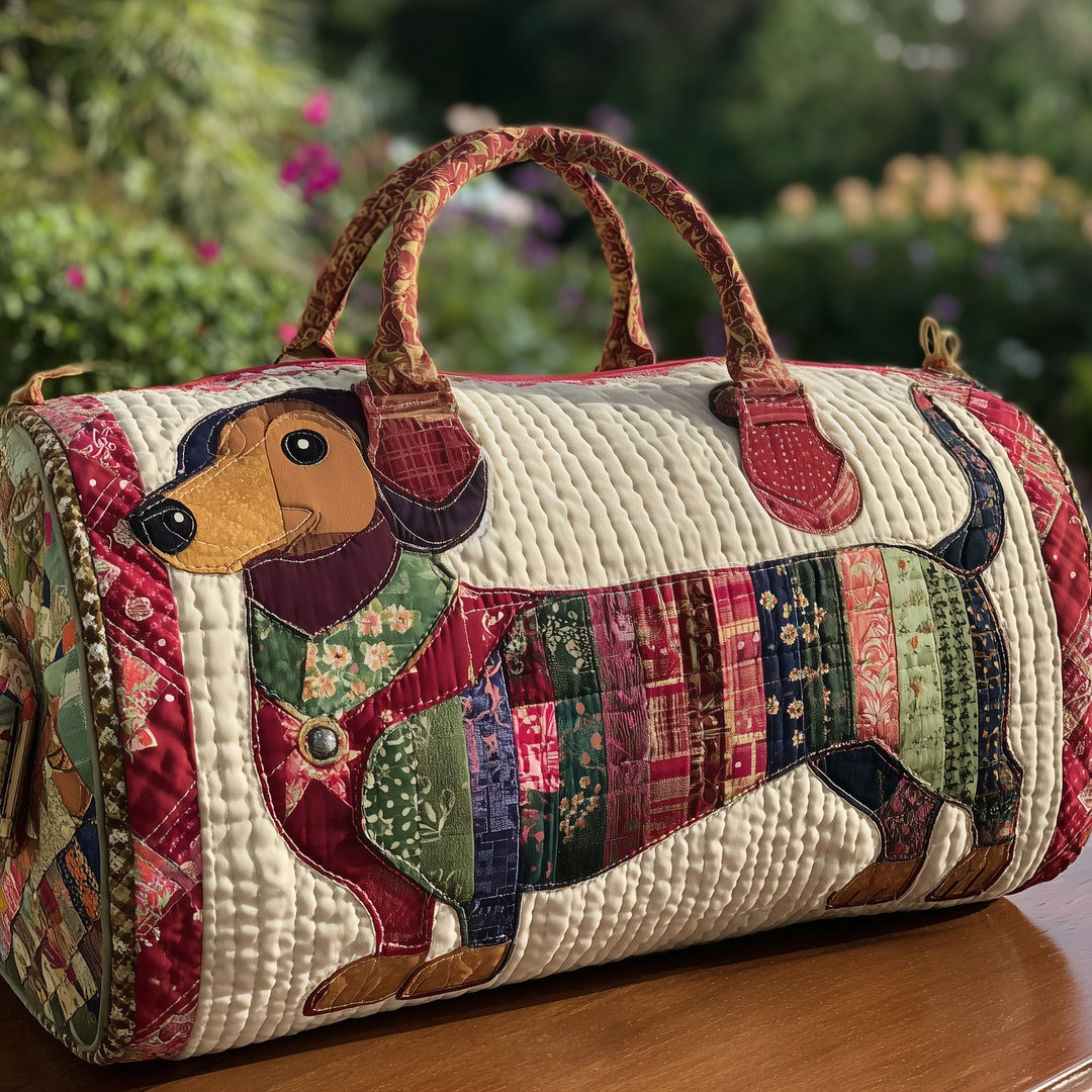 Lammert™ | Dachshund Quilted Weekend Bag