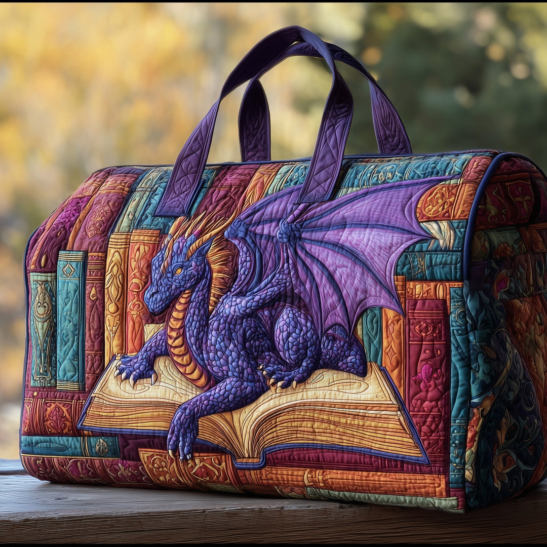Felicie™ | Purple Dragon Quilted Weekend Bag