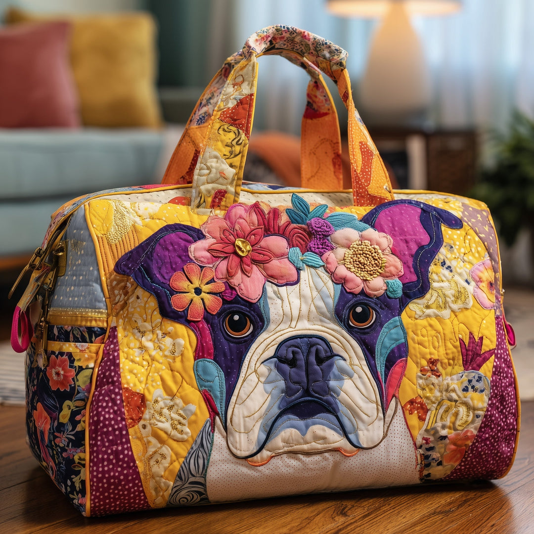 Arnaude™ | Bulldog Quilted Weekend Bag