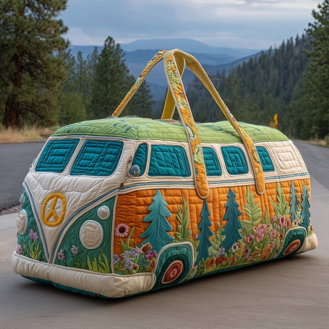 Veerle™ | Hippie Van Quilted Weekend Bag