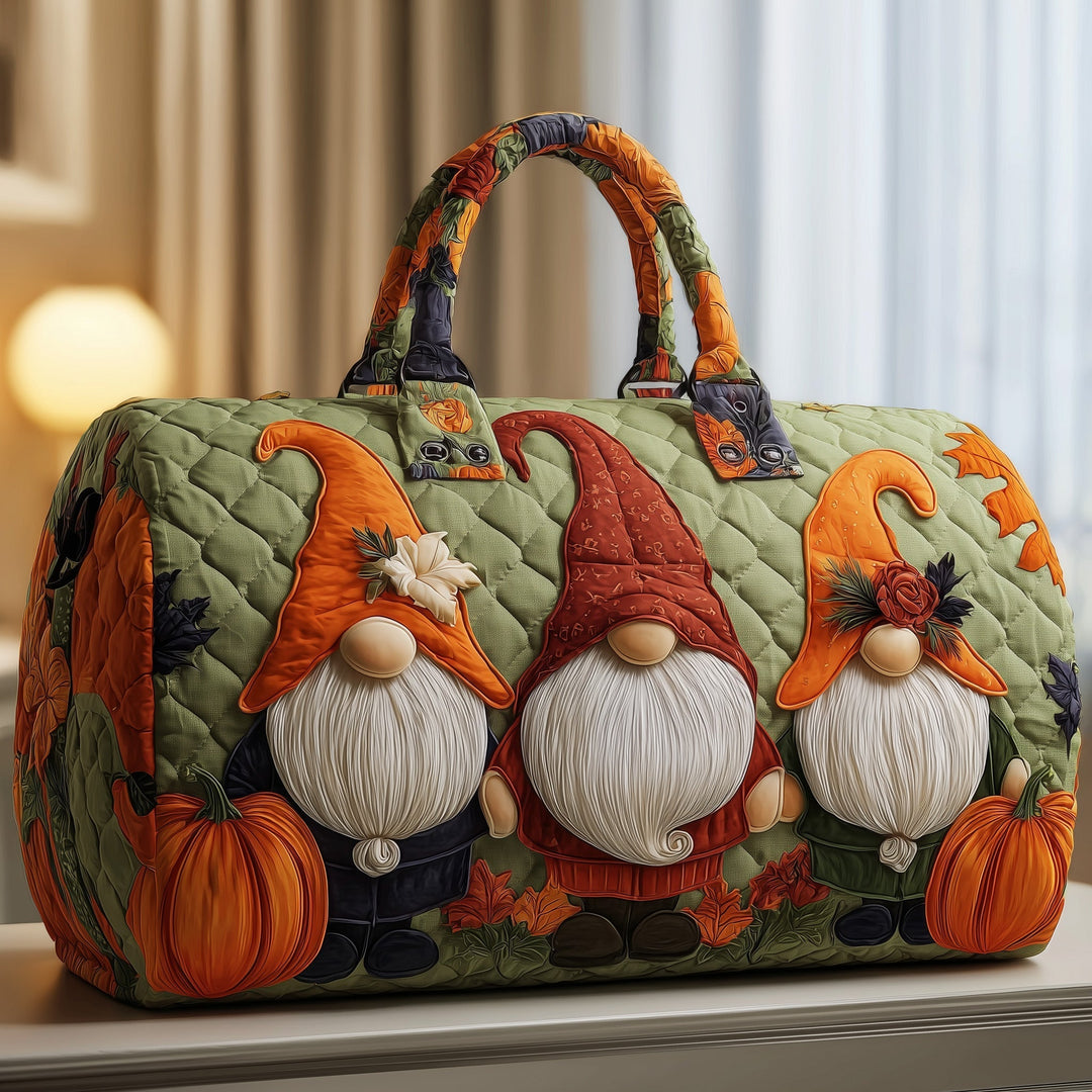 Marlein™ | Autumn Gnome Quilted Weekend Bag