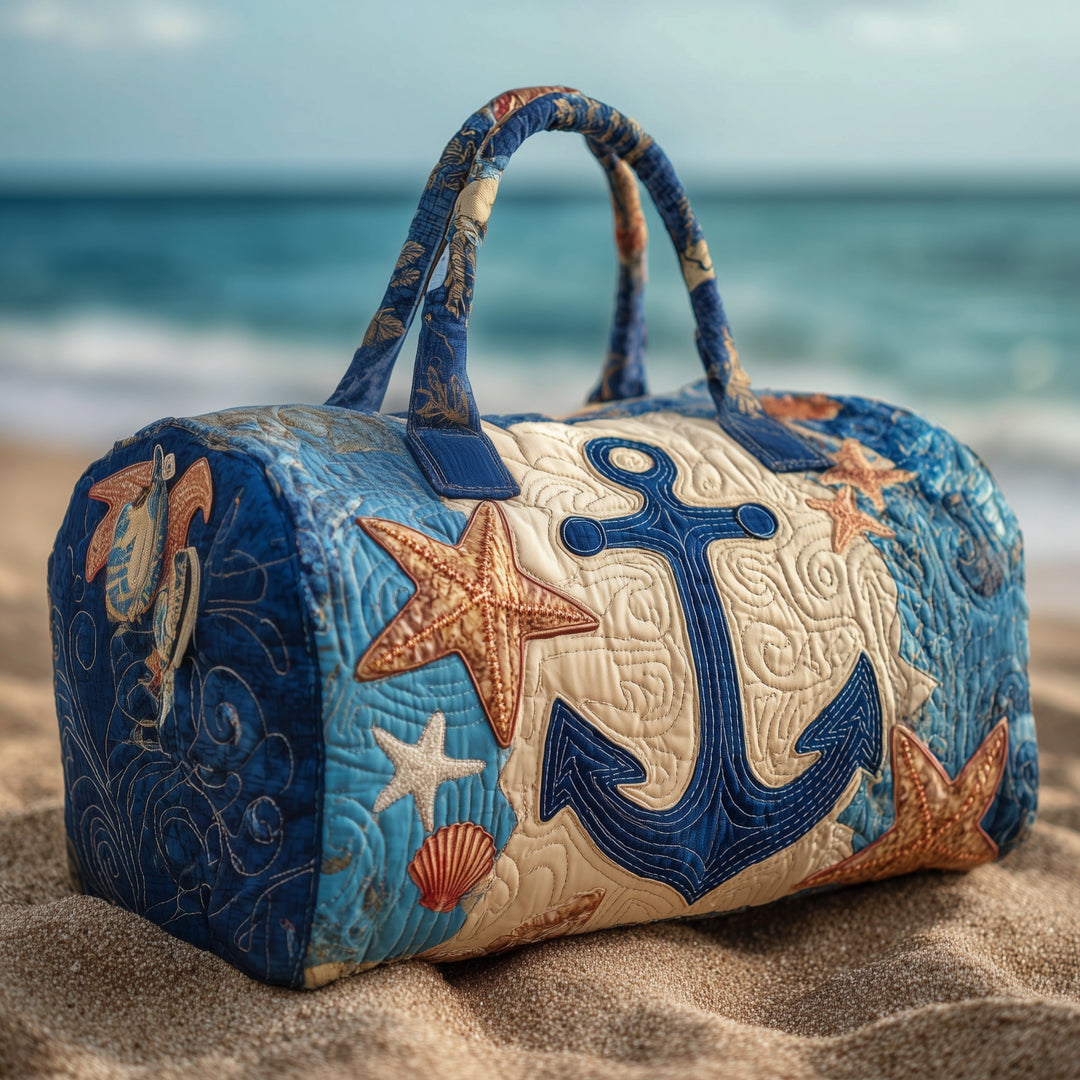 Amalia™ | Ocean Anchor Quilted Weekend Bag
