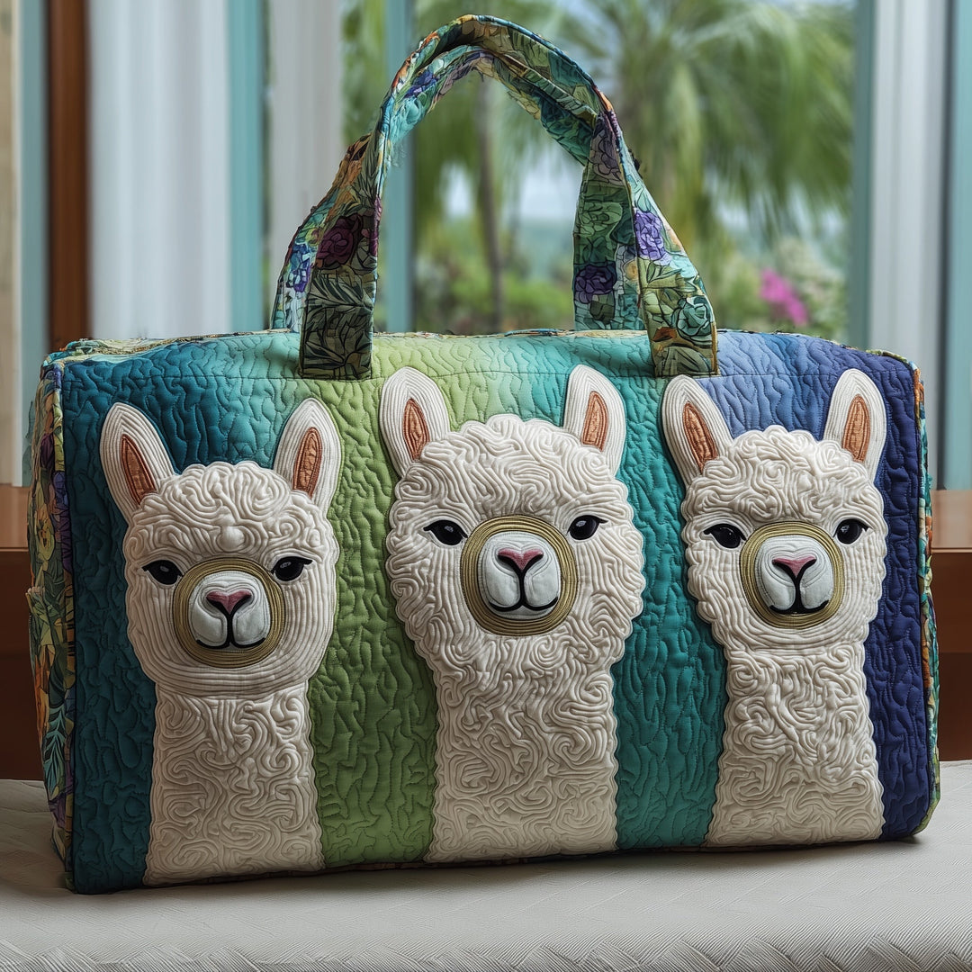 Candace™ | Llama Quilted Weekend Bag