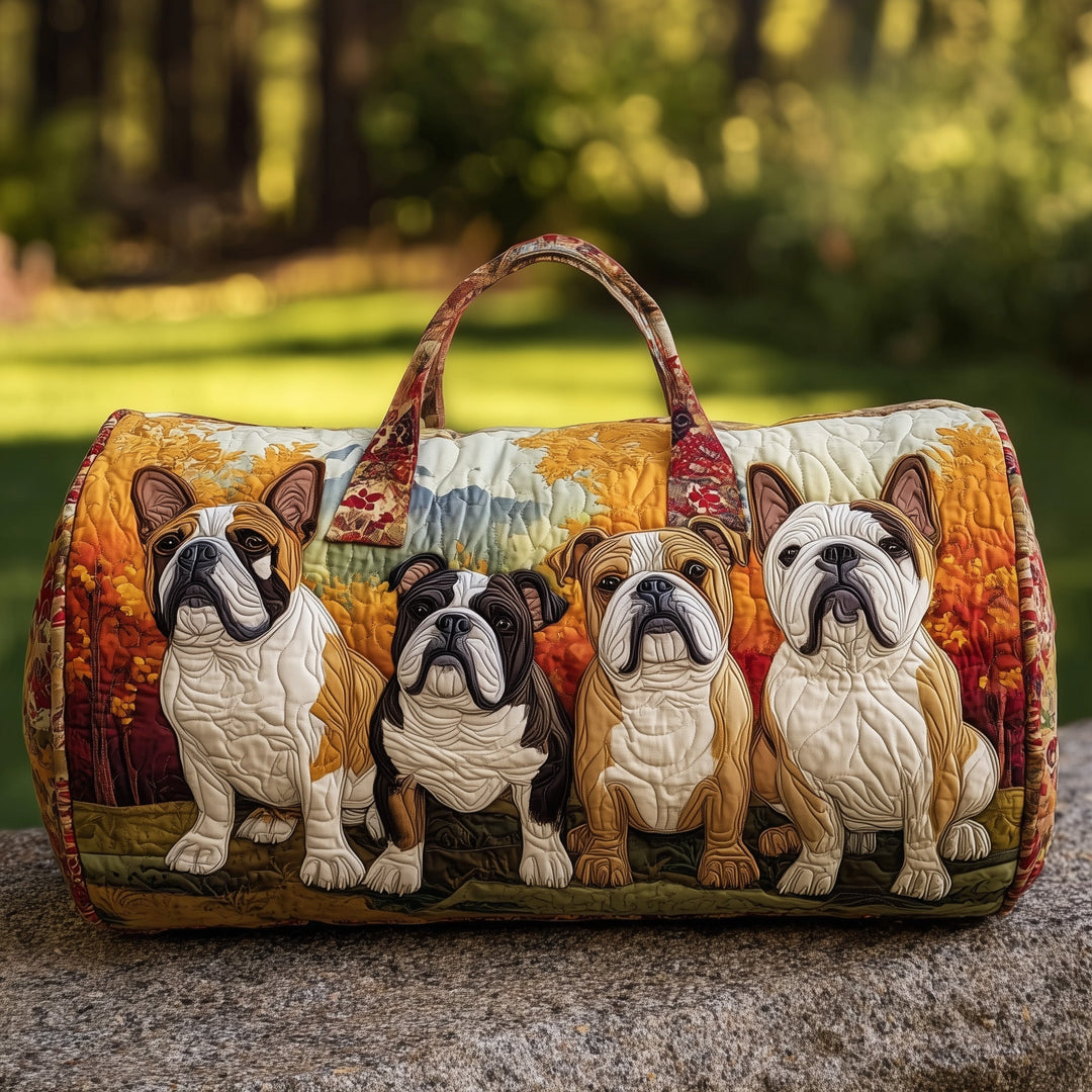 Julitta™ | Bulldog Quilted Weekend Bag