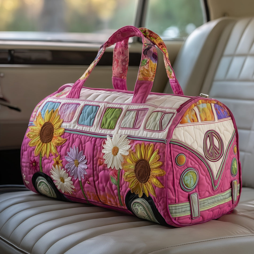Damiana™ | Hippie Van Quilted Weekend Bag