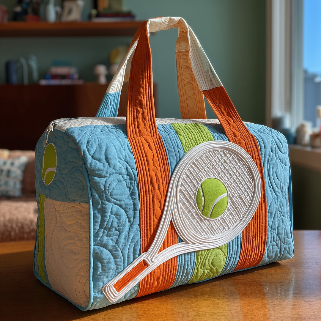 Bathilde™ | Tennis Time Quilted Weekend Bag