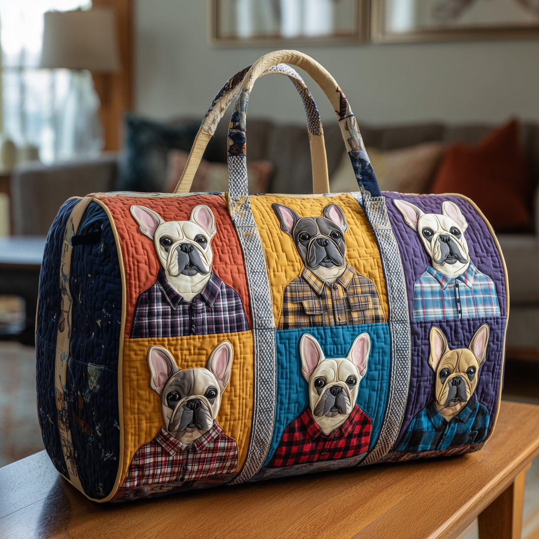 Benedetta™ | Bulldog Quilted Weekend Bag