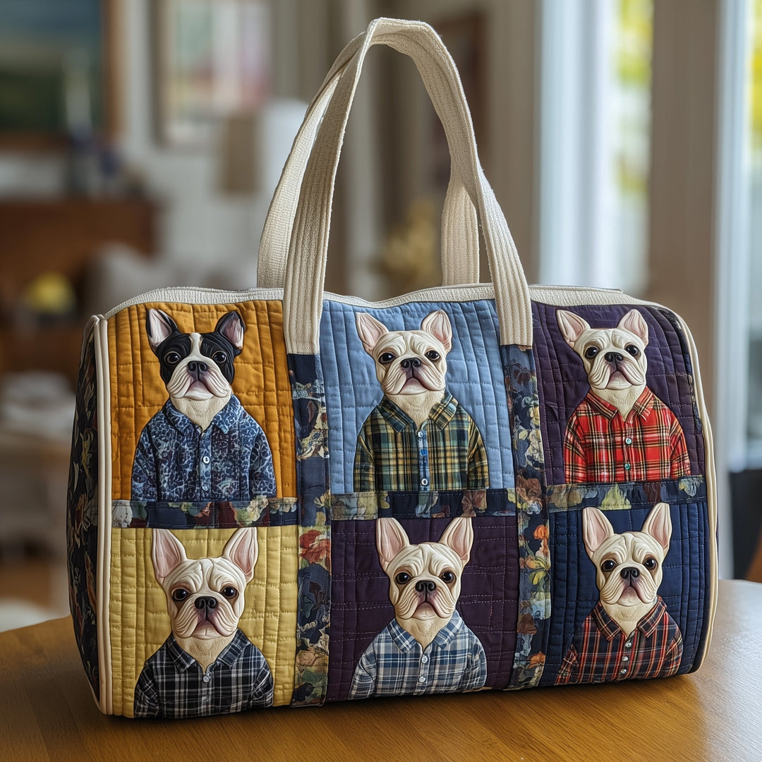Beatrijs™ | Bulldog Quilted Weekend Bag