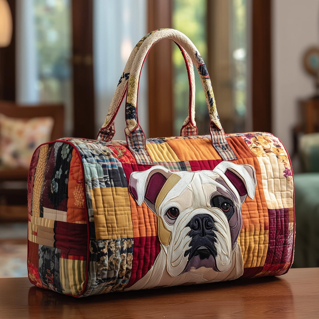Arianwen™ | Bulldog Quilted Weekend Bag
