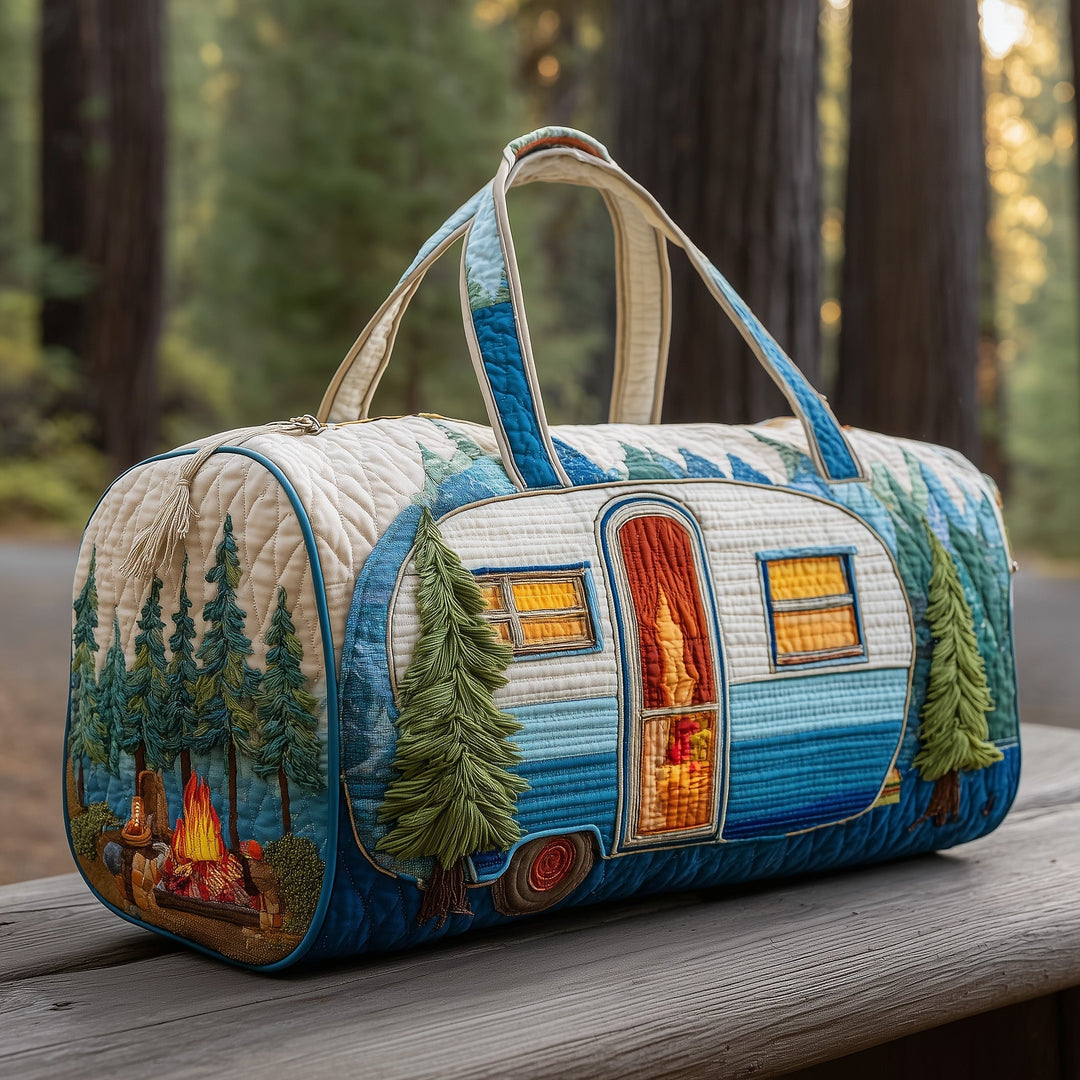 Persis™ | Camping Trailer Quilted Weekend Bag