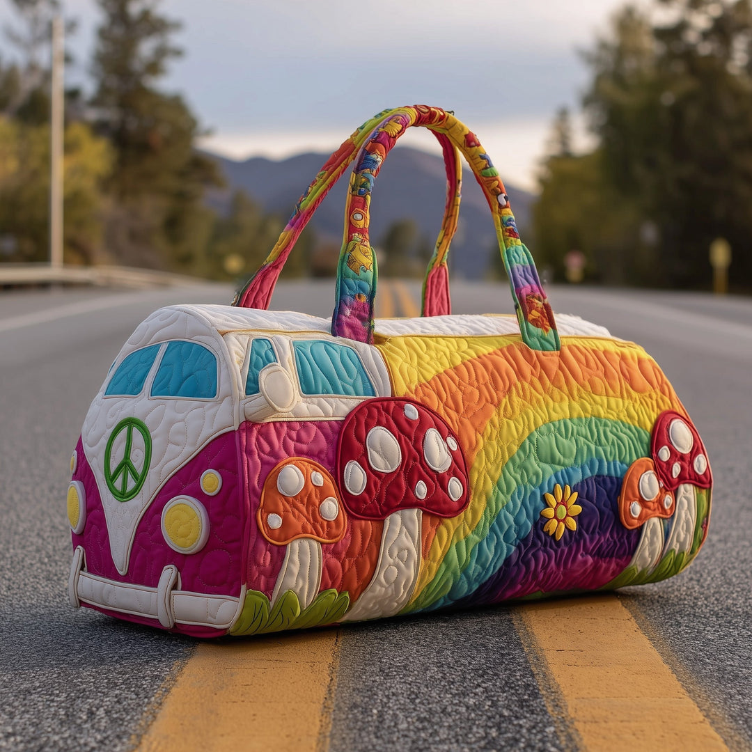 Scholastica™ | Hippie Van Quilted Weekend Bag