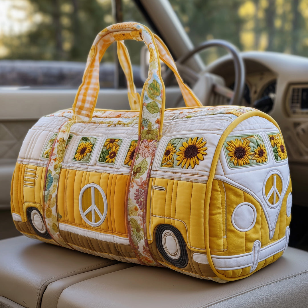 Mieke™ | Yellow Hippie Van Quilted Weekend Bag