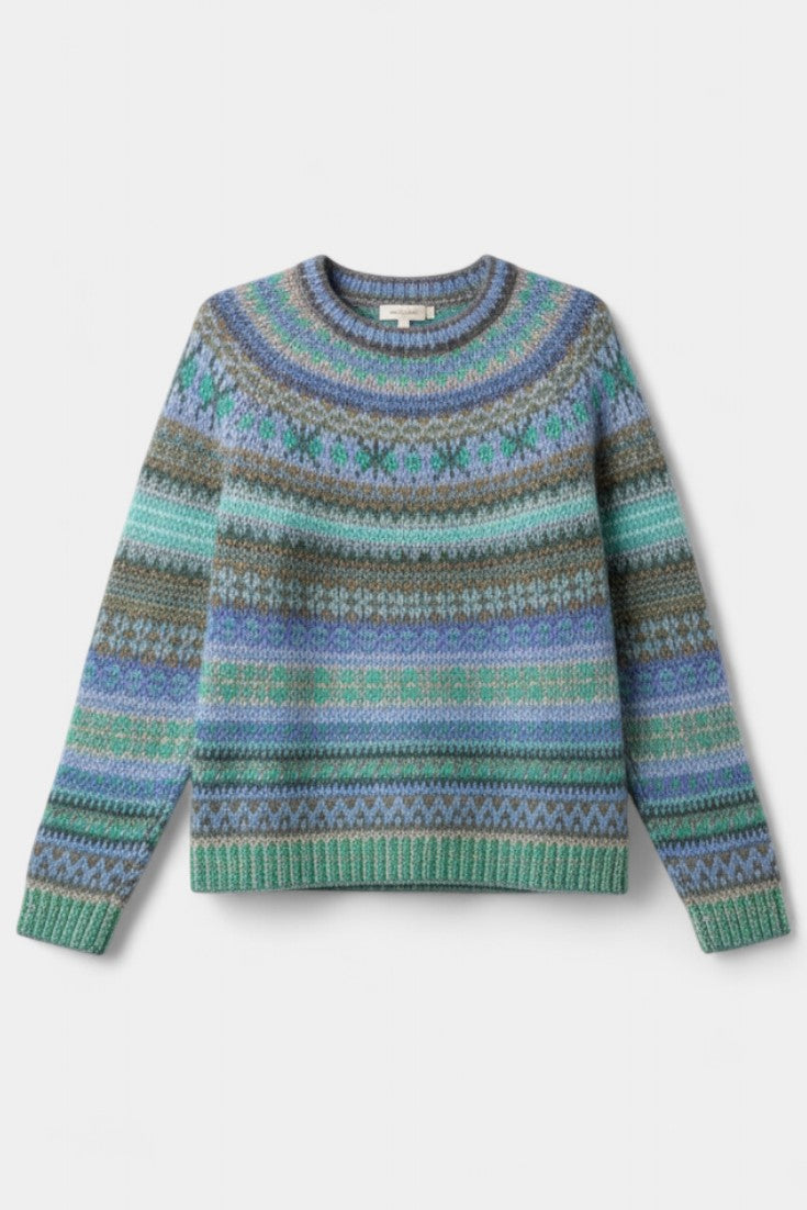 Basilea Knit Sweater with Jacquard Design