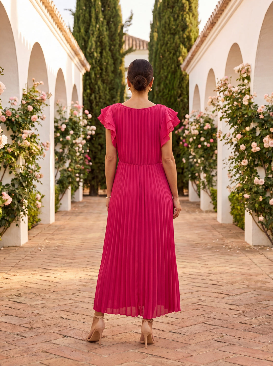 Jessalyn™ | Polished occasion ready pleated dress