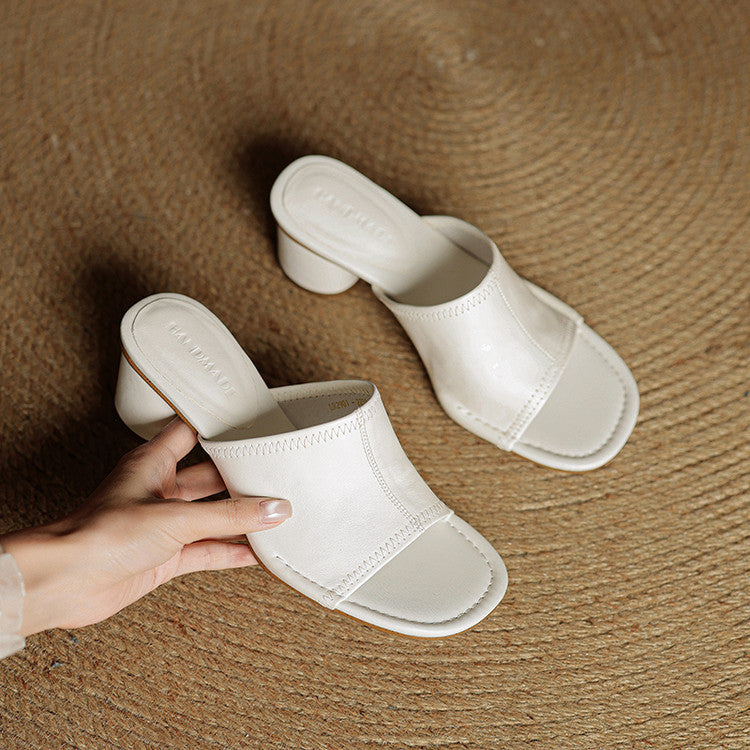 Brynn | Block-Heel Mules