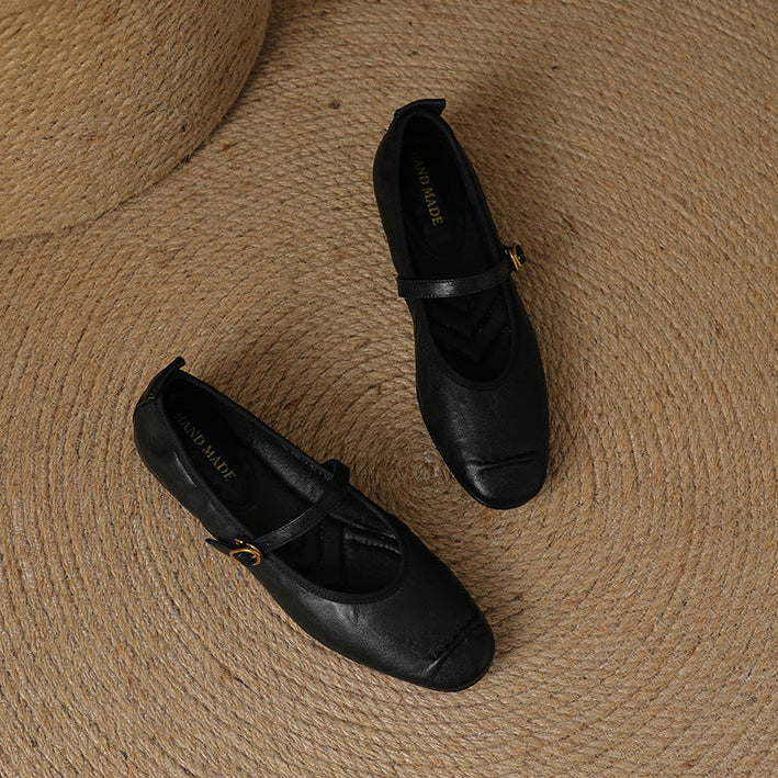 Elaine | Ankle-Strap Flats