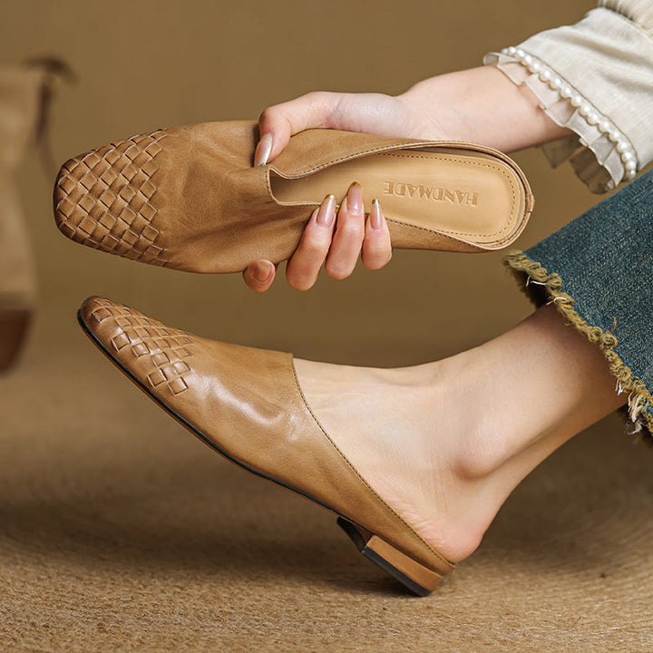 Dalvi Genuine Leather-Mules
