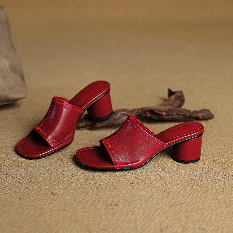 Brynn | Block-Heel Mules