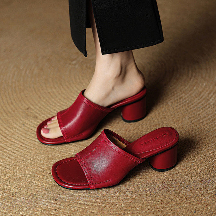 Brynn | Block-Heel Mules